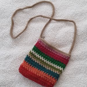 Colorful purse bag